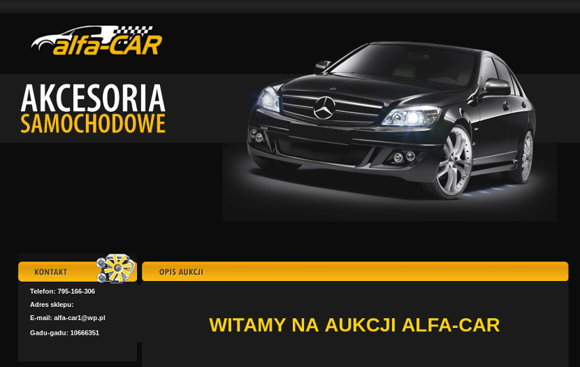 alfa-car allegro częstochowa